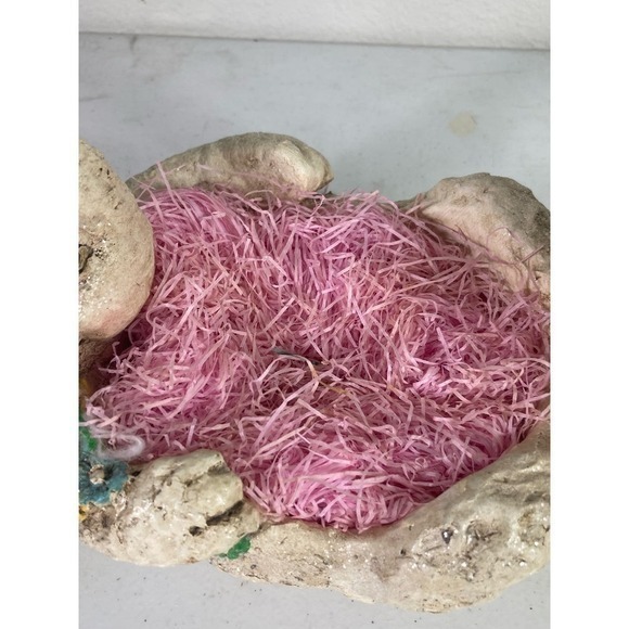 Easter Egg Basket Decor Bunny Rabbit 9" Tall Spring Holiday Centerpiece… - Picture 5 of 11